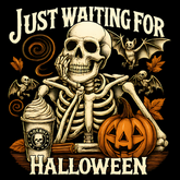 Just Waiting for Fun – Halloween T-shirt